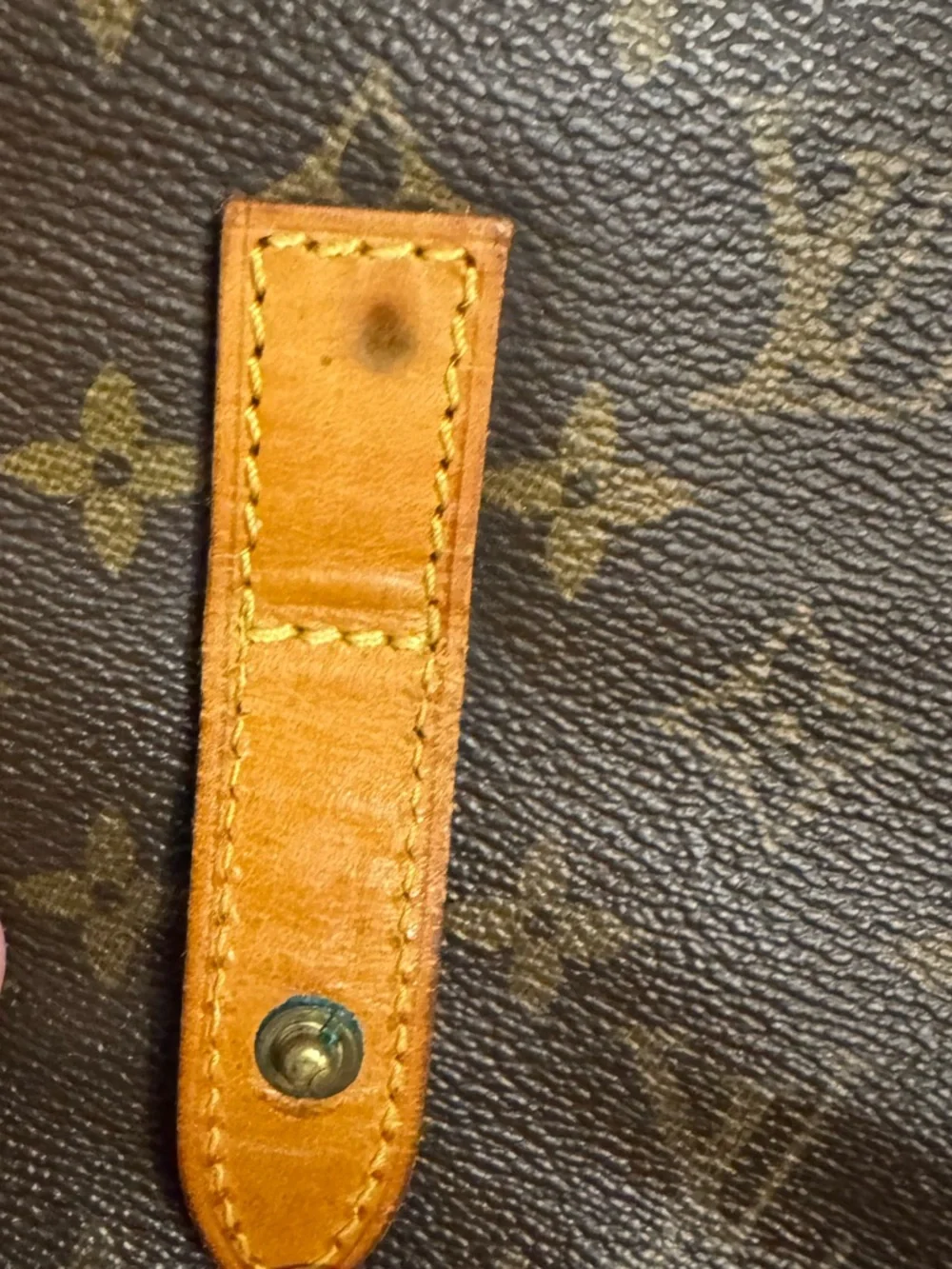 Louis Vuitton Monogram Clutch Vintage LV Pochette Bag No Strap - Picture 5 of 10